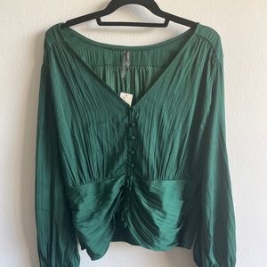 Long sleeve Anthro blouse